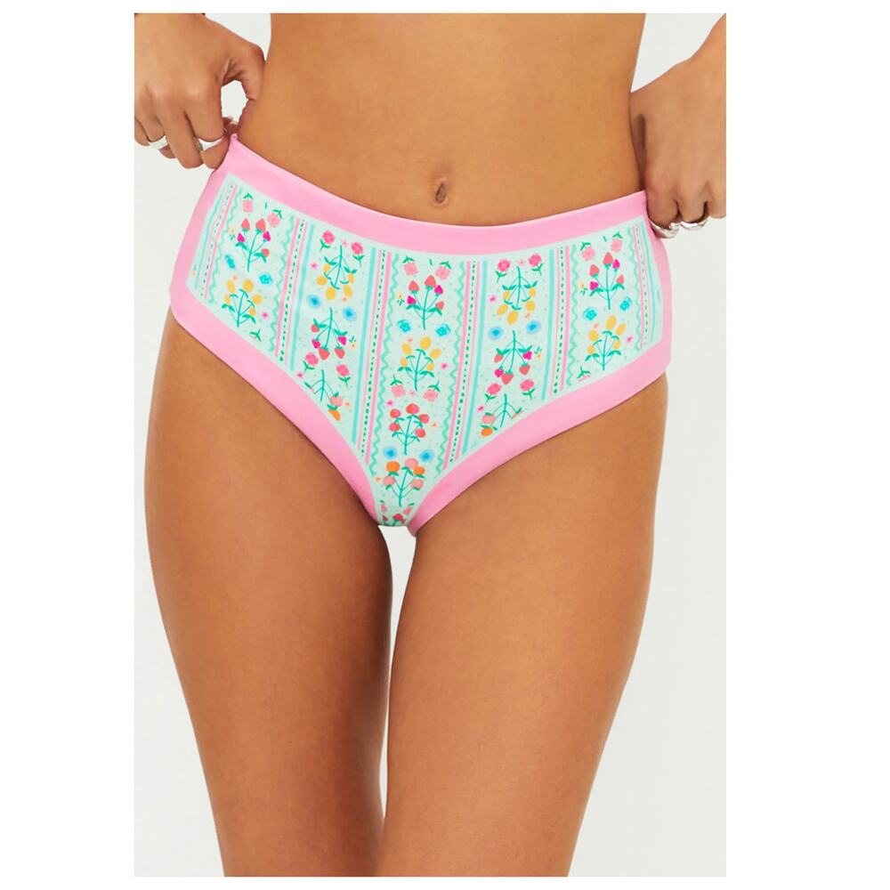 NEW Beach Riot Marcella High Waist Bikini Bottoms Size Large - Picture 3 of 11